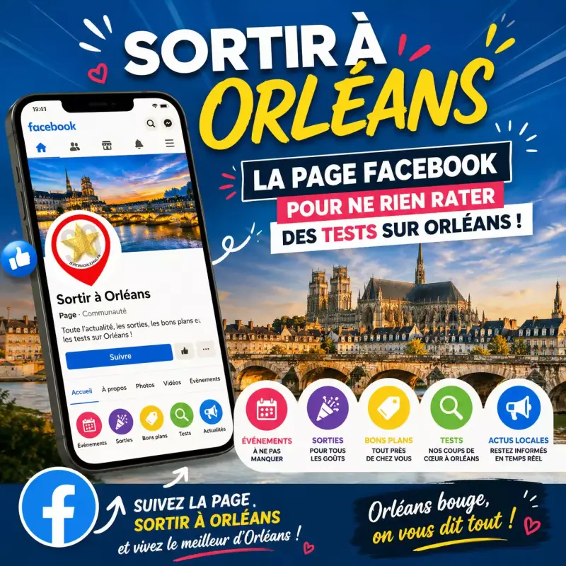 Logo de la page facebook Sortir a Orleans