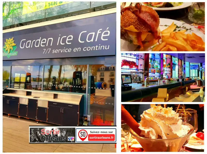 Photo du restaurant le Garden Ice Cafe sur le site Sortir a Orleans