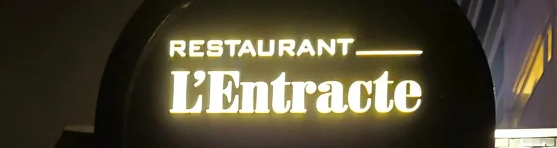 Logo restaurant L Entracte du site Sortir a Orleans