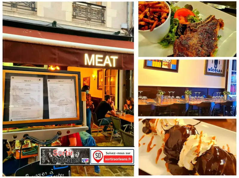 Photo du restaurant Meat sur le site Sortir a Orleans