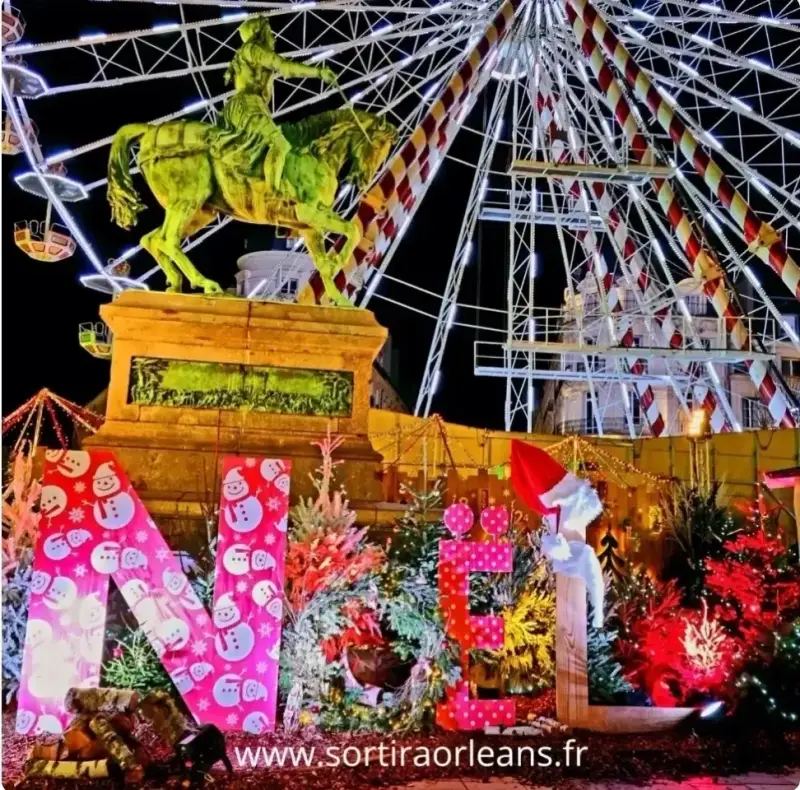 Photo du marche de noel 2022 du site Sortir a Orleansr