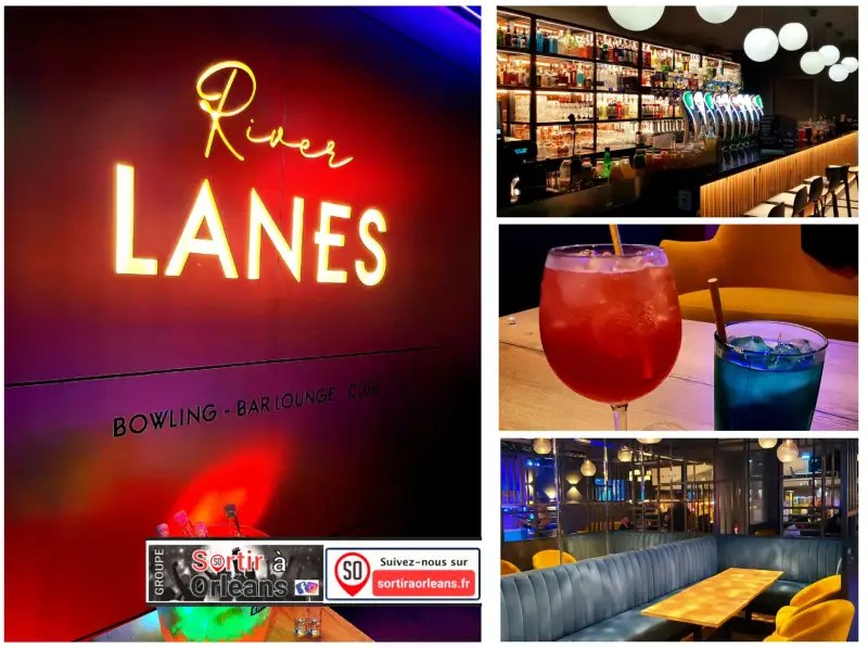 Photo du bar bowling du River Lanes sur le site Sortir a Orleans