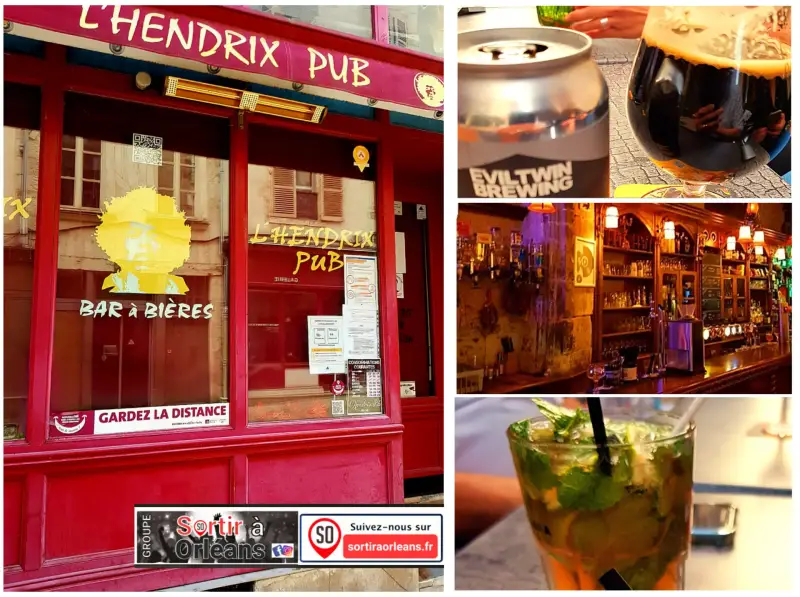 photo du bar l'hendrix pub sur le site Sortir a Orleans