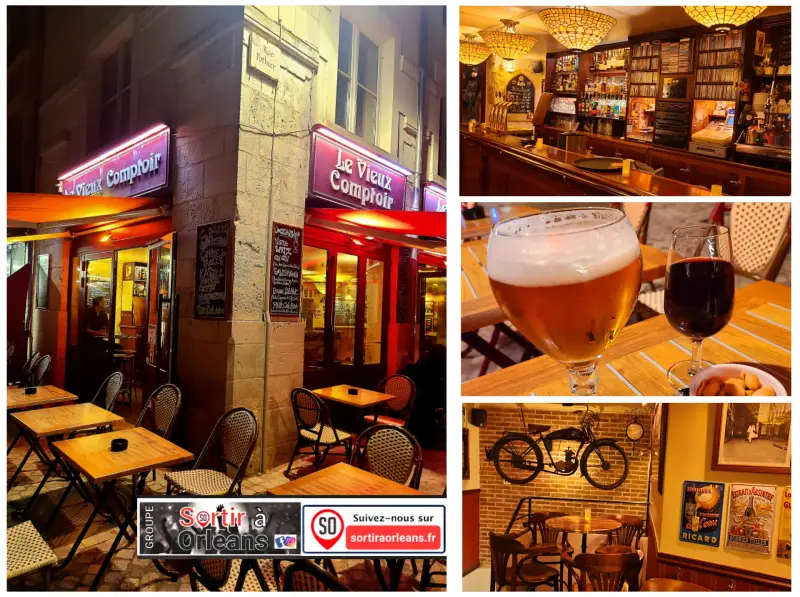 Photo du bar Le Vieux Comptoir sur le site Sortir a Orleans 