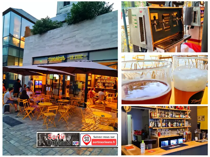 Photo du bar Monsieur Le Zinc sur le site Sortir a Orleans 