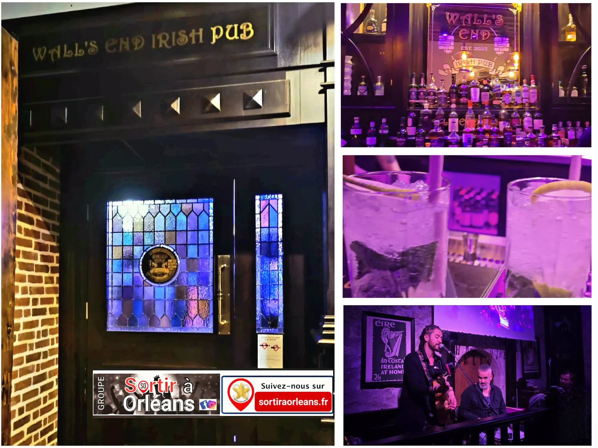 Photo du bar Wall’s End Irish Pub sur le site Sortir a Orleans