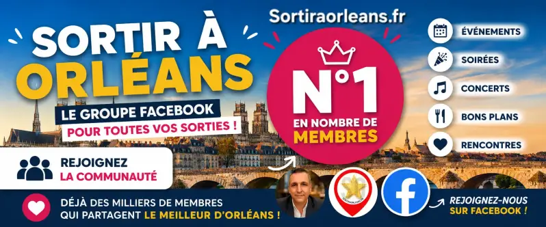 Logo du Groupe Facebook Sortir a Orleans 