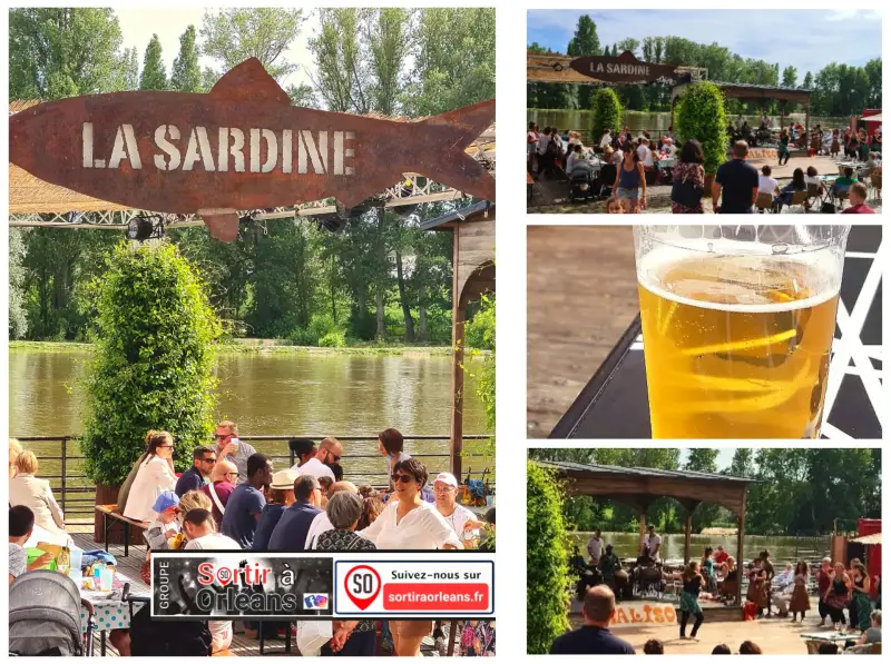 photo de la guinguette la sardine sur le site Sortir a Orleans