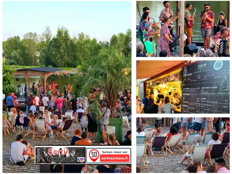 photo de la guinguette le Ponton sur le site Sortir a Orleans