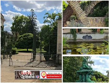 Jardin Auguste de Saint-Hilaire sur le site Sortir a Orleans