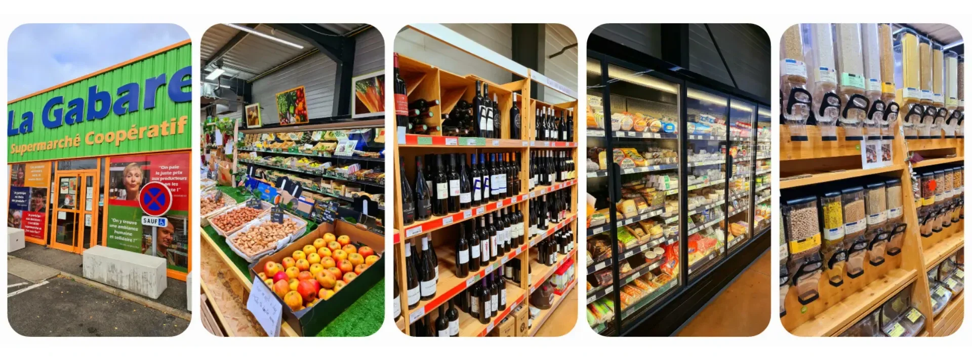 Logo la Gabare Supermarche cooperatif du site Sortir a Orleans