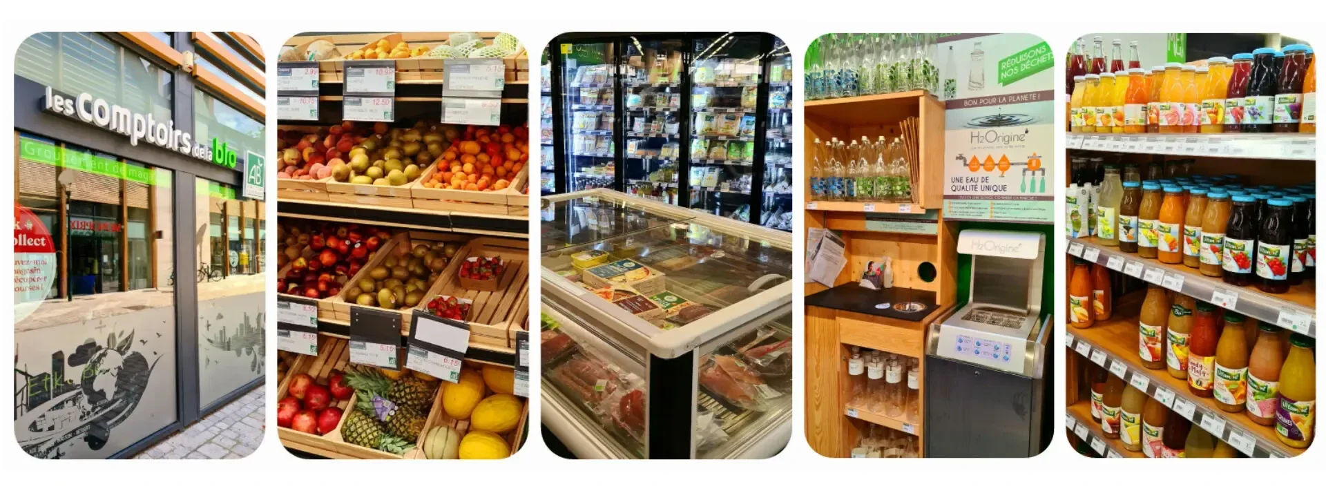 Logo magasin les comptoirs de la bio du site Sortir a Orleans 