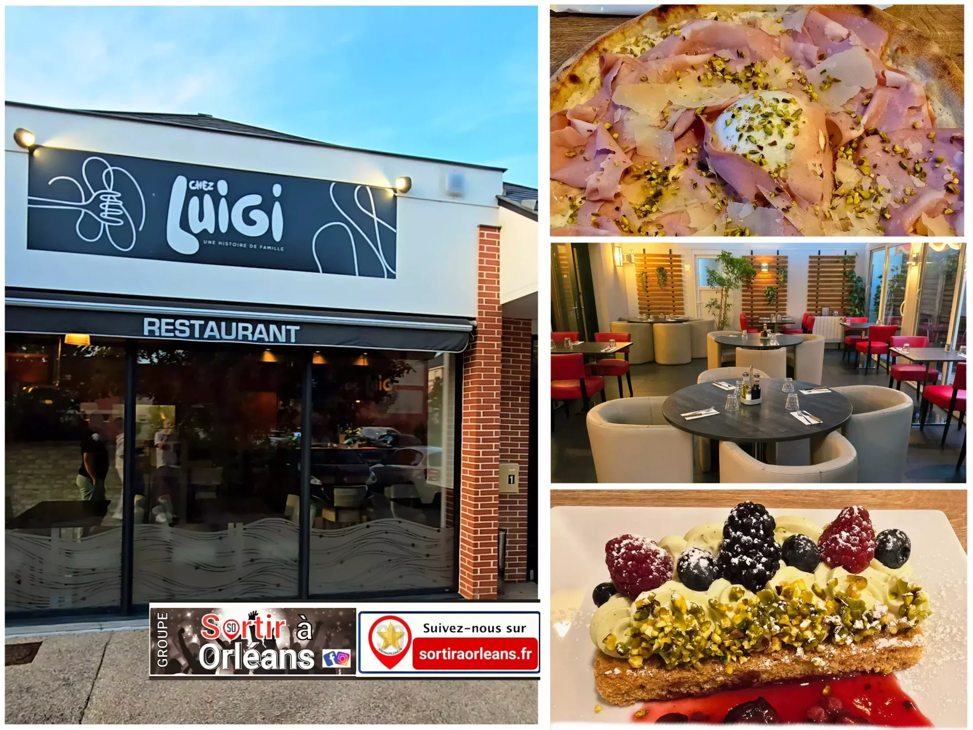 Photo de la pizzeria Chez Luigi sur le site Sortir a Orleans 