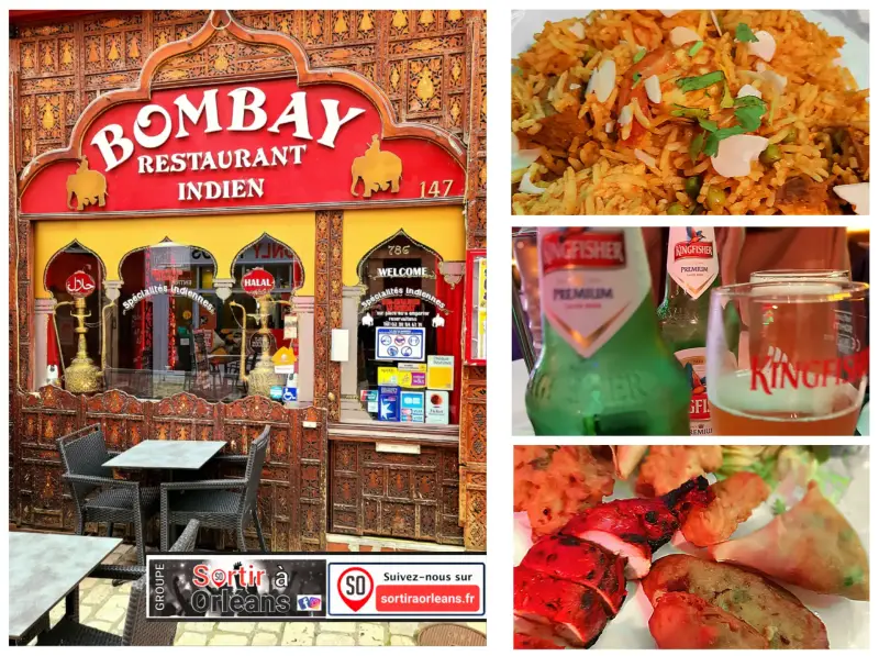 Photo du restaurant indien Bombay sur le site Sortir a Orleans