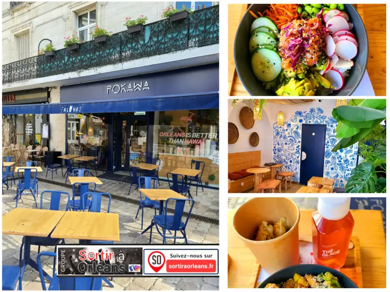 Photo du restaurant hawaien Pokawa sur le site Sortir a Orleans 