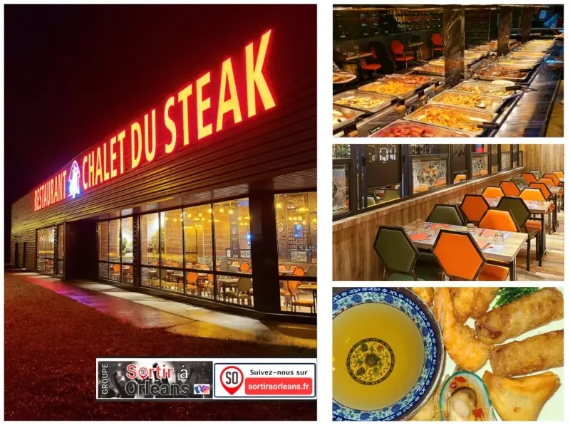 Photo du restaurant asiatique Chalet du steak Orleans sur le site Sortir a Orleans