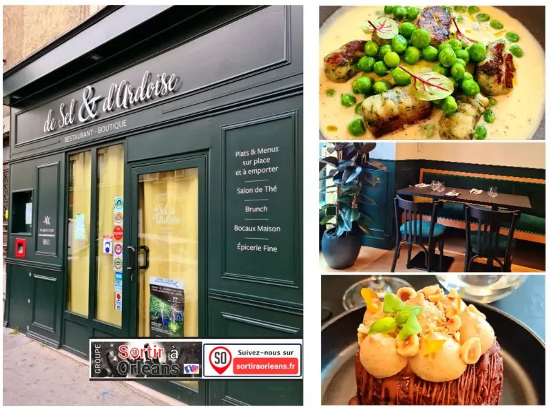 Photo du restaurant du sel et d'ardoise du site Sortir a Orleans