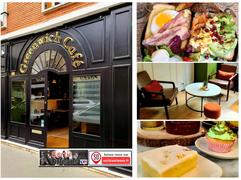 Photo du salon de the Greenwich Cafe sur le site sortir a Orleans