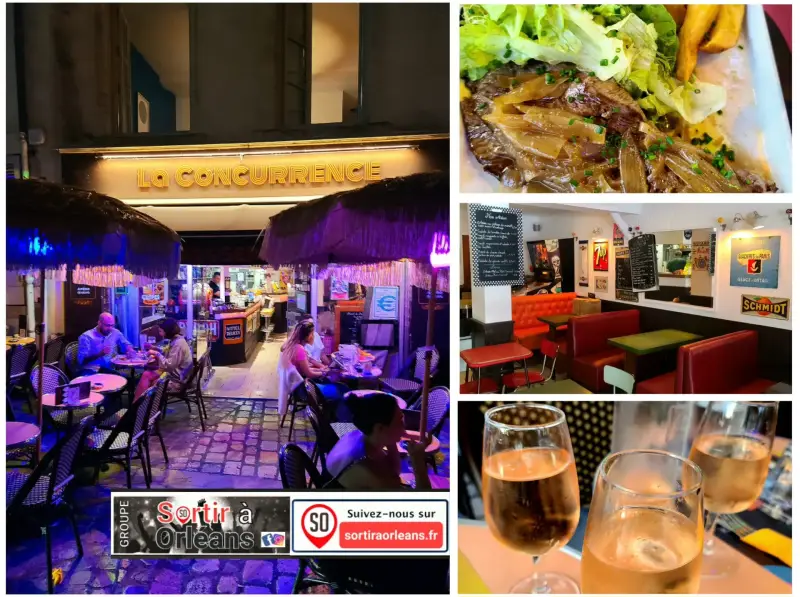 Photo du restaurant la Concurence sur le site Sortir a Orleans 