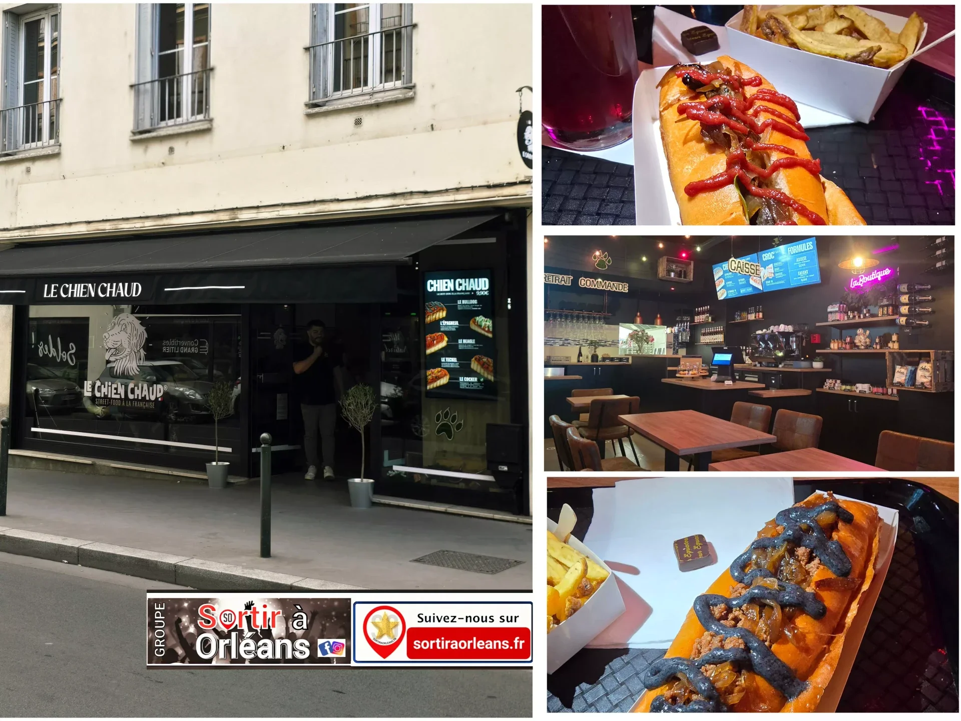 Photo du restaurant le Chien Chaud sur le site Sortir a Orleans
