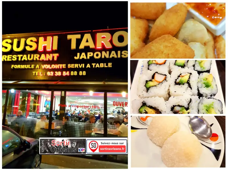 photo du restaurant asiatique sushi taro sur le site Sortir a Orleans