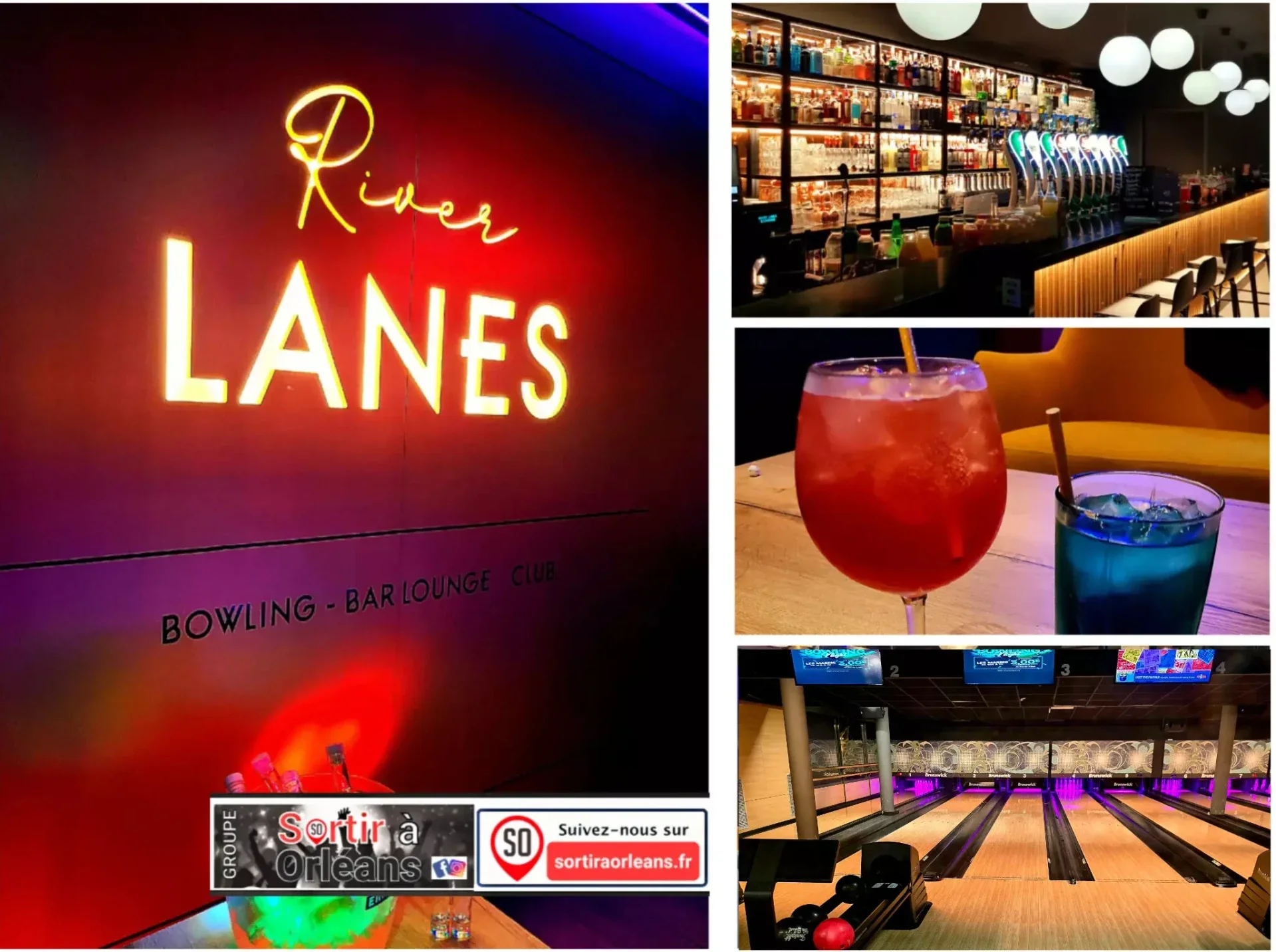 Photo Bar River Lanes du site Sortir a Orleans
