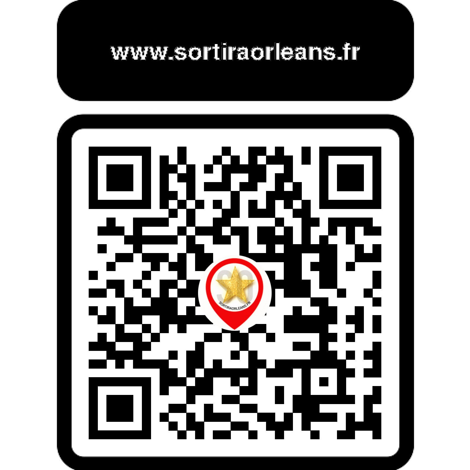 Qr code du site Sortir a Orleans 