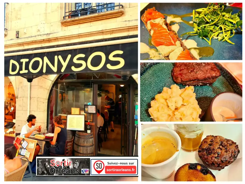 Photo du restaurant dionysos sur le site Sortir a Orleans 