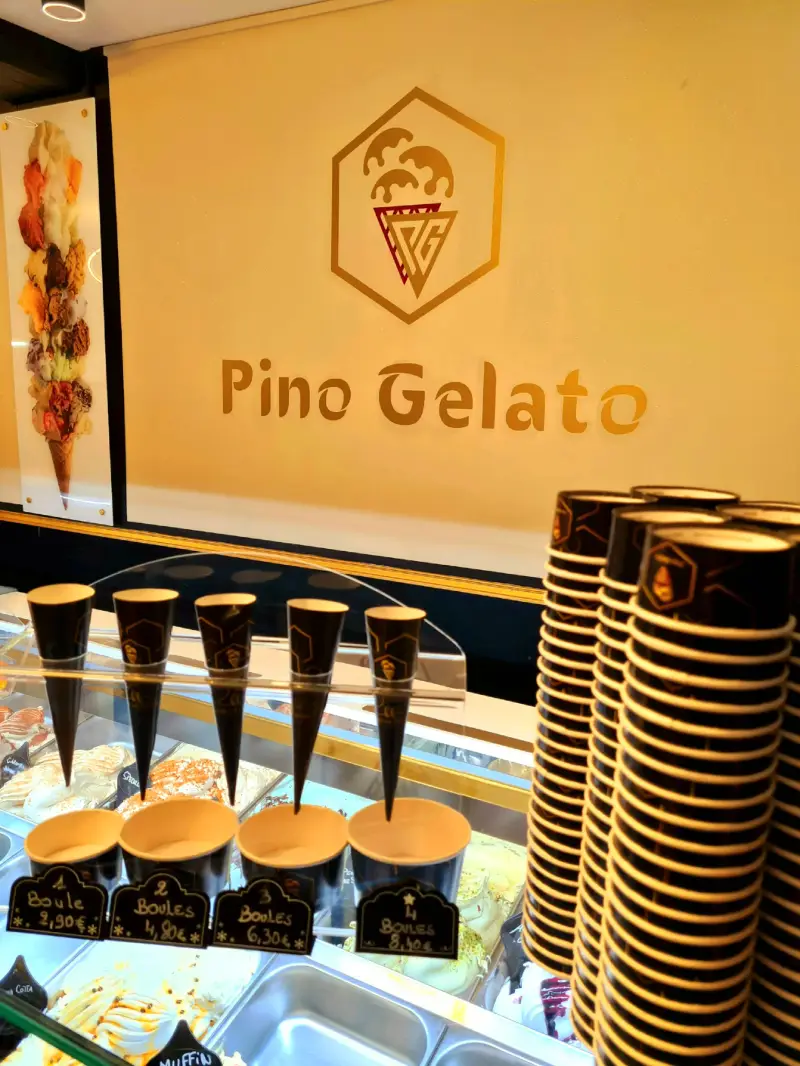 Photo du Glacier Pino Gelato sur le site Sortir a Orleans 