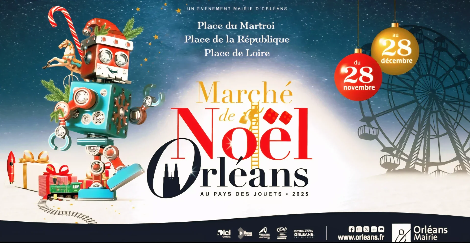 Photo du marche de noel 2025 sur Sortir a Orleans 