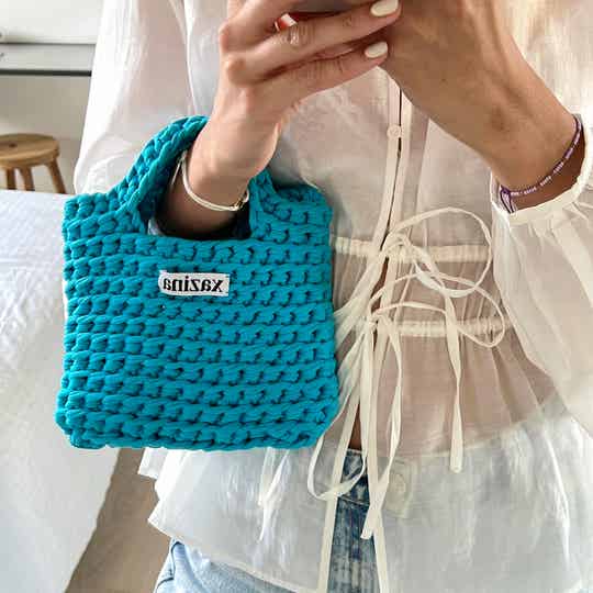 MINI BAG BLUE