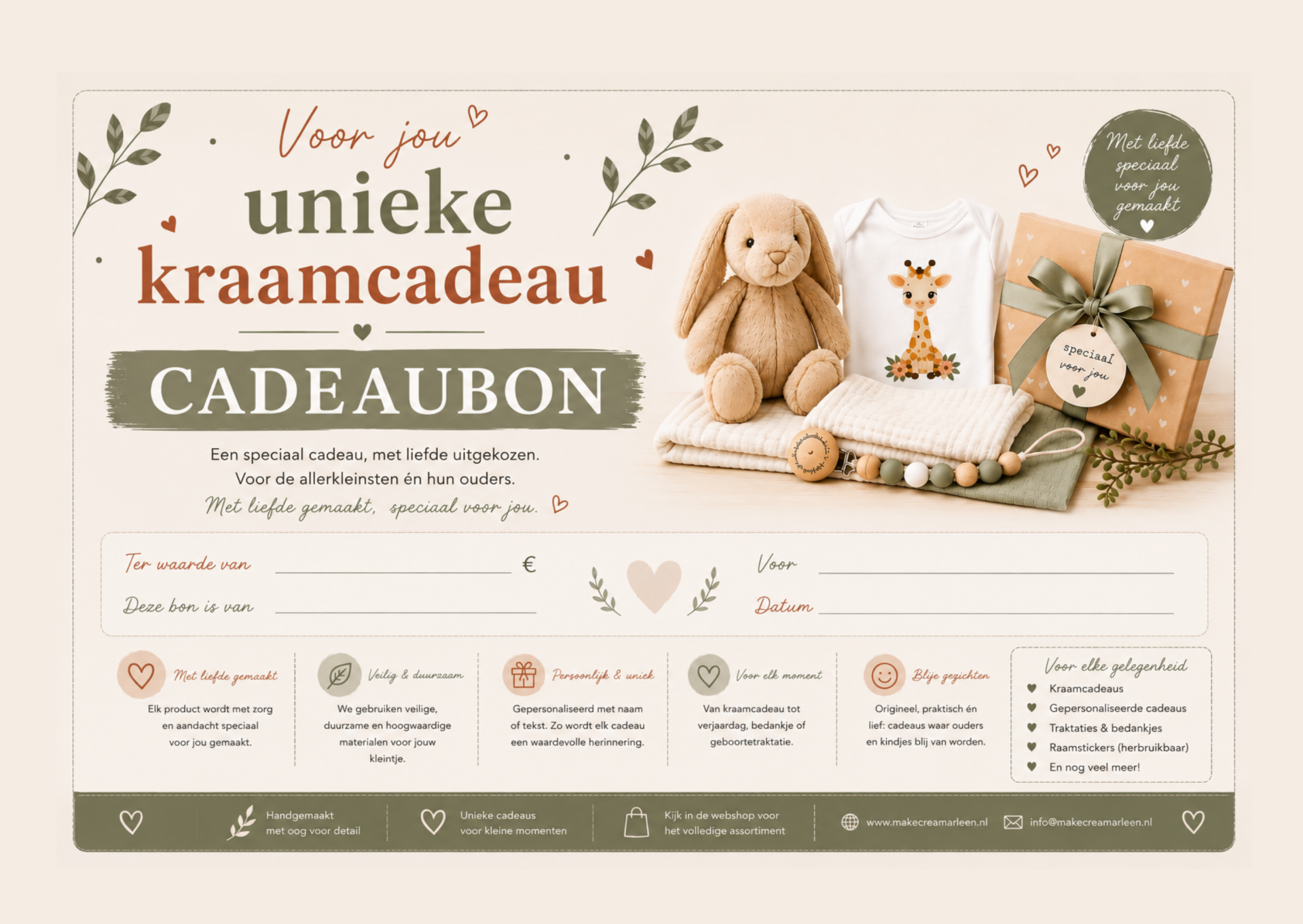 Cadeaubon van 10 euro