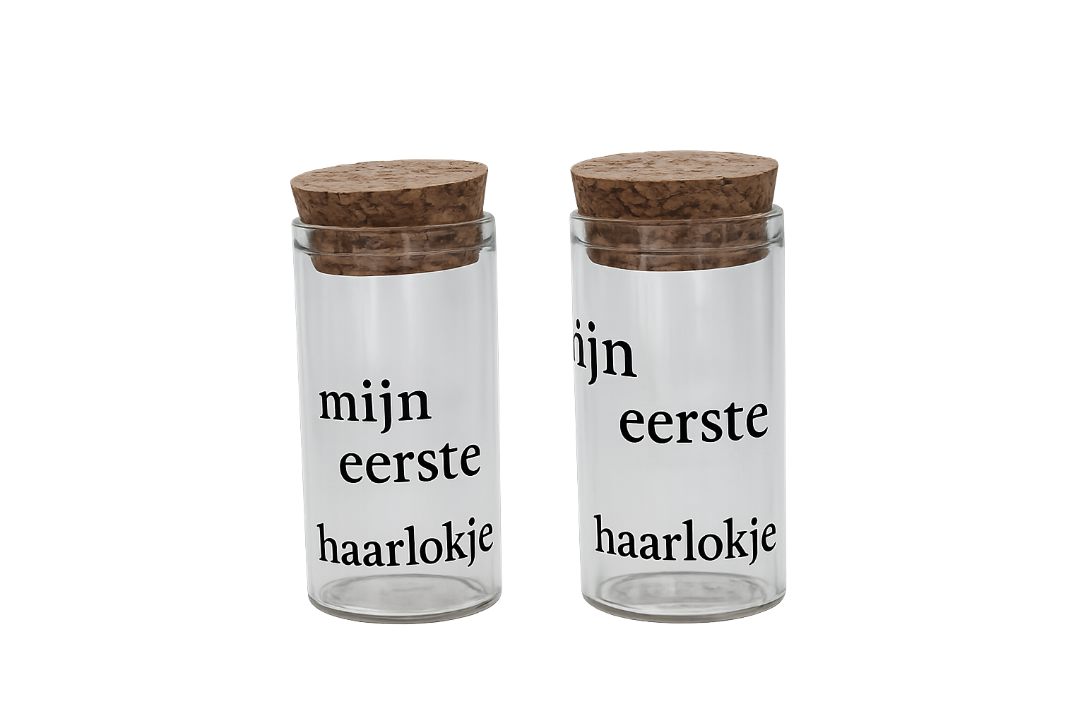 Gepersonaliseerde bewaarbuisje mijn eerst haartjes
