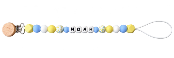 Gepersonaliseerde speenkoord Noah