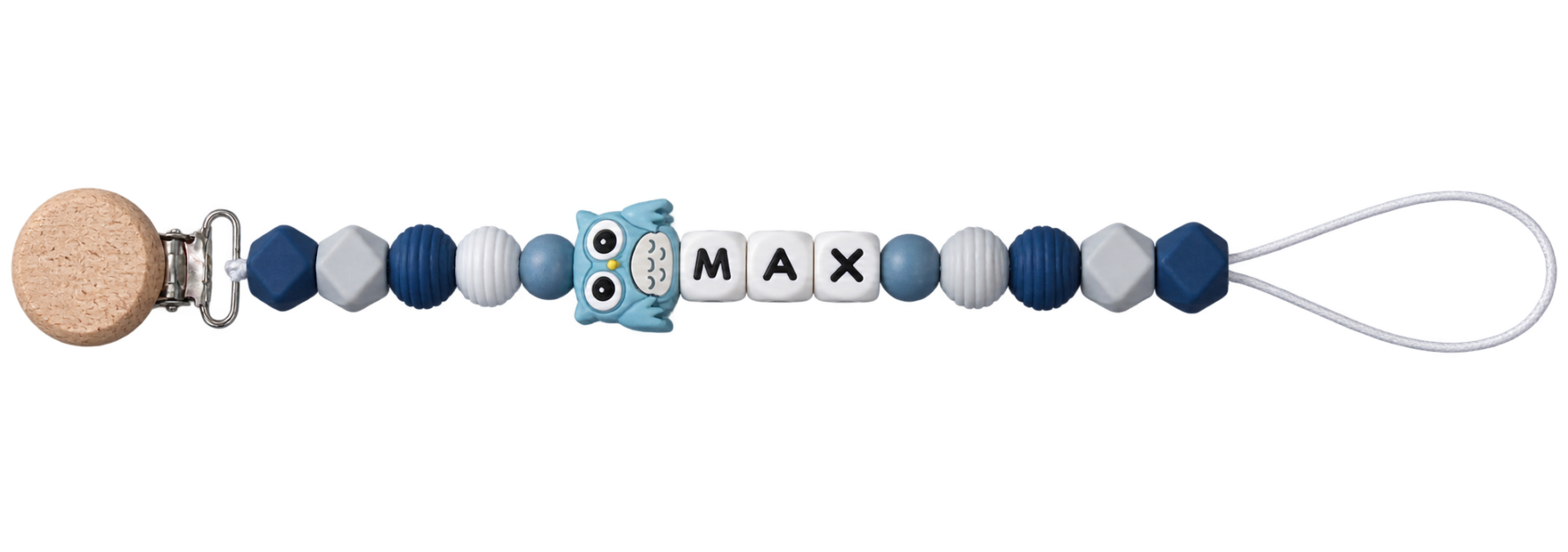 Gepersonaliseerde speenkoord Max