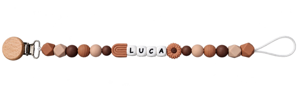 Gepersonaliseerde speenkoord Luca