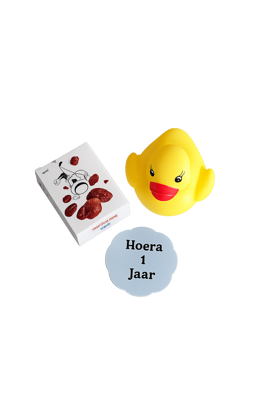 Traktatie - klei met bad eendje