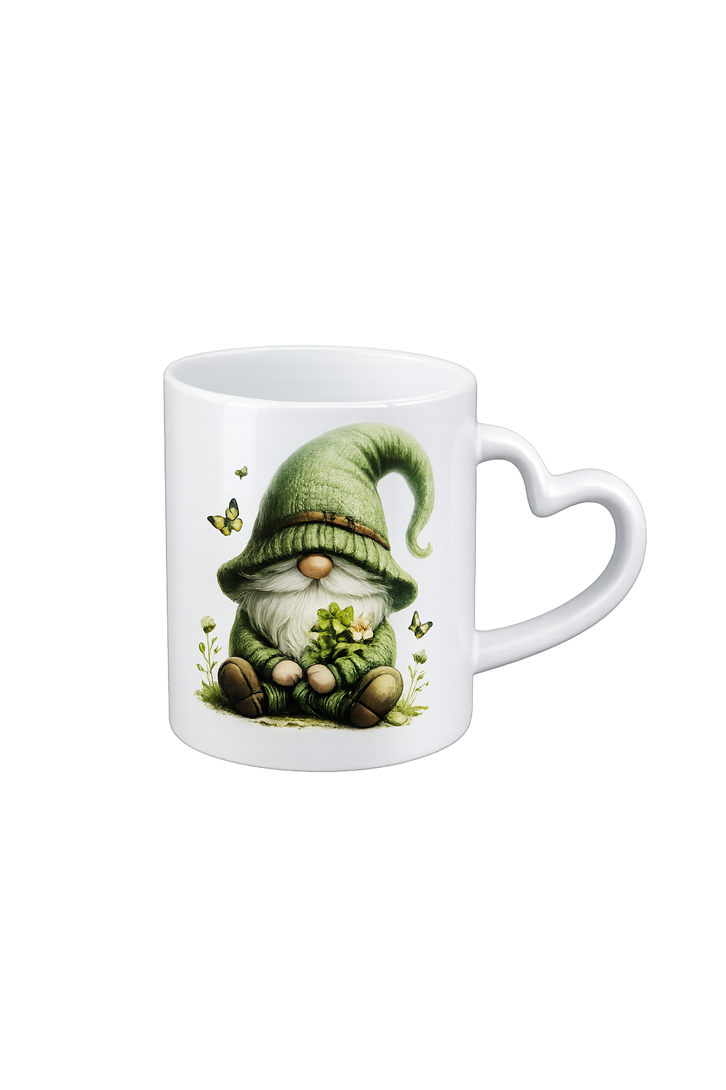 Gepersonaliseerd mok - gnome klavertje 4
