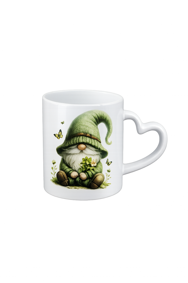 Gepersonaliseerd mok - gnome klavertje 4