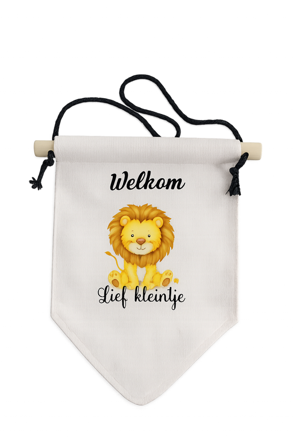 Gepersonaliseerd Vaantje - Welkom lief kleintje