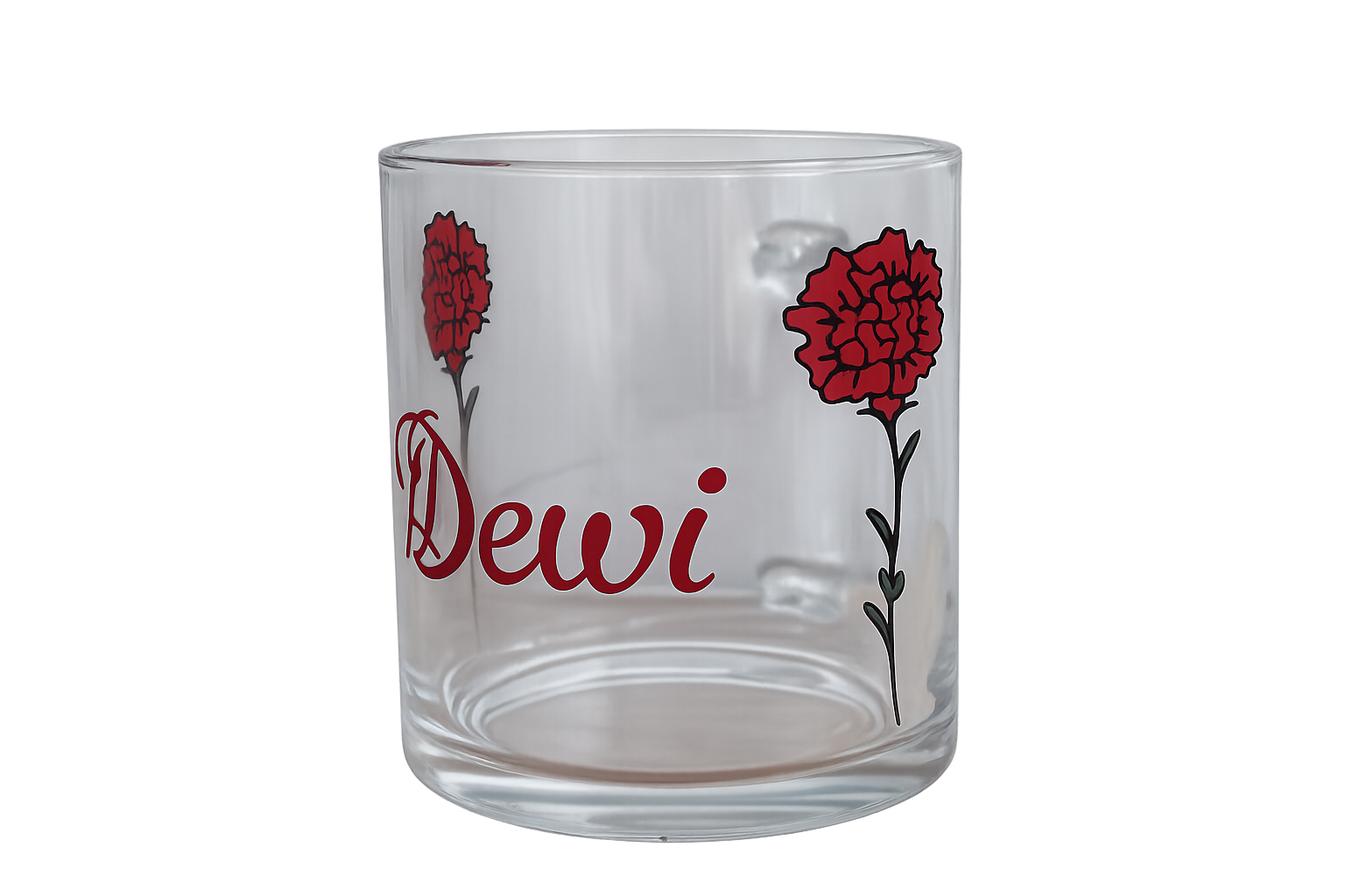 Gepersonaliseerde theeglas