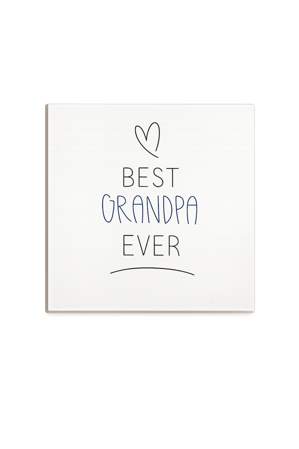 Tegeltje voor opa