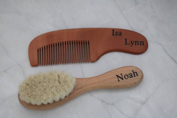 Haarborstelset met naam