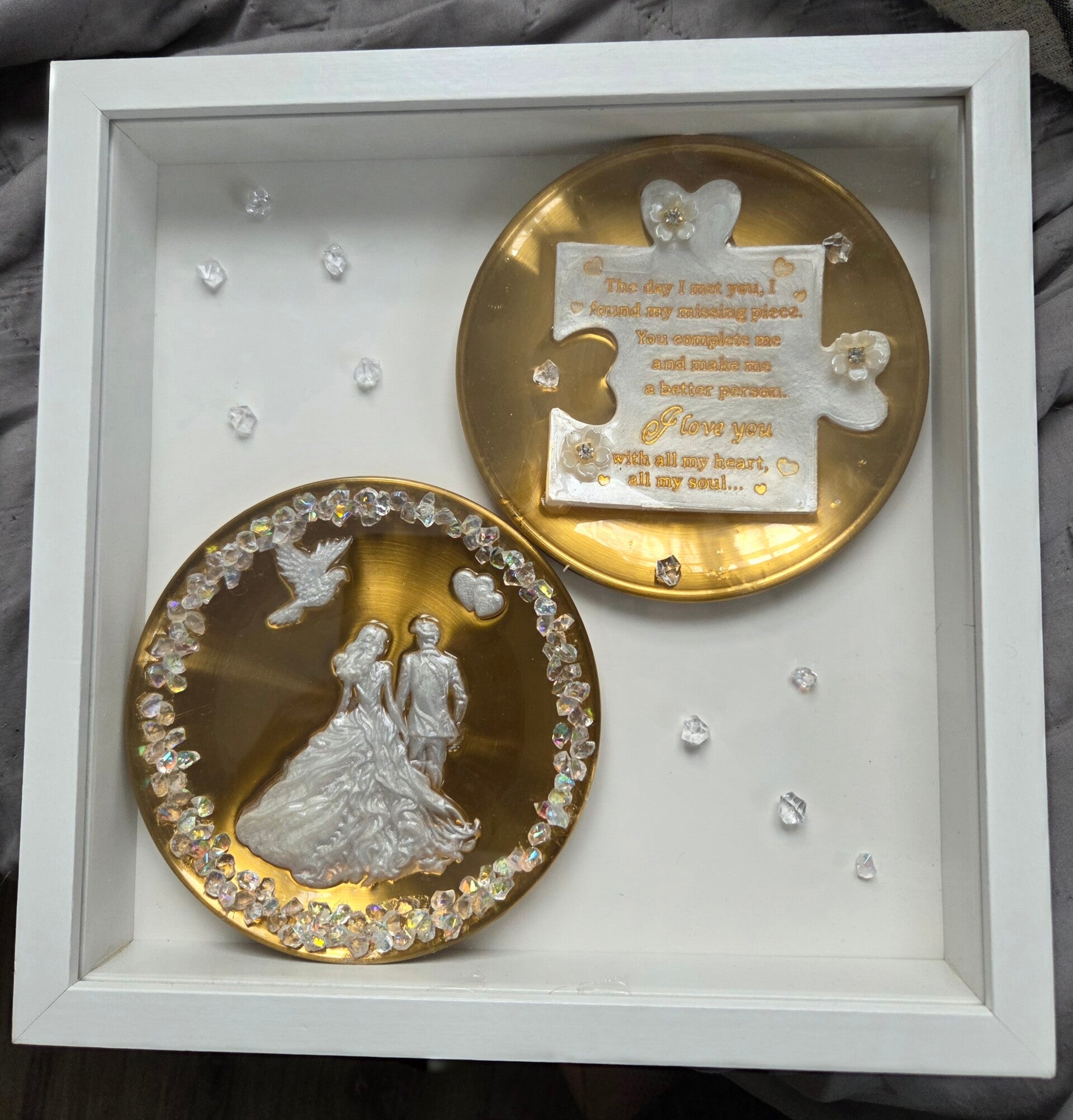 Eternal Love Keepsake Shadow Box