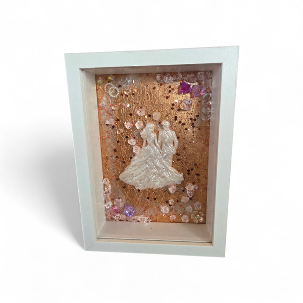 Eternal Promise – Handcrafted Wedding Shadow Box
