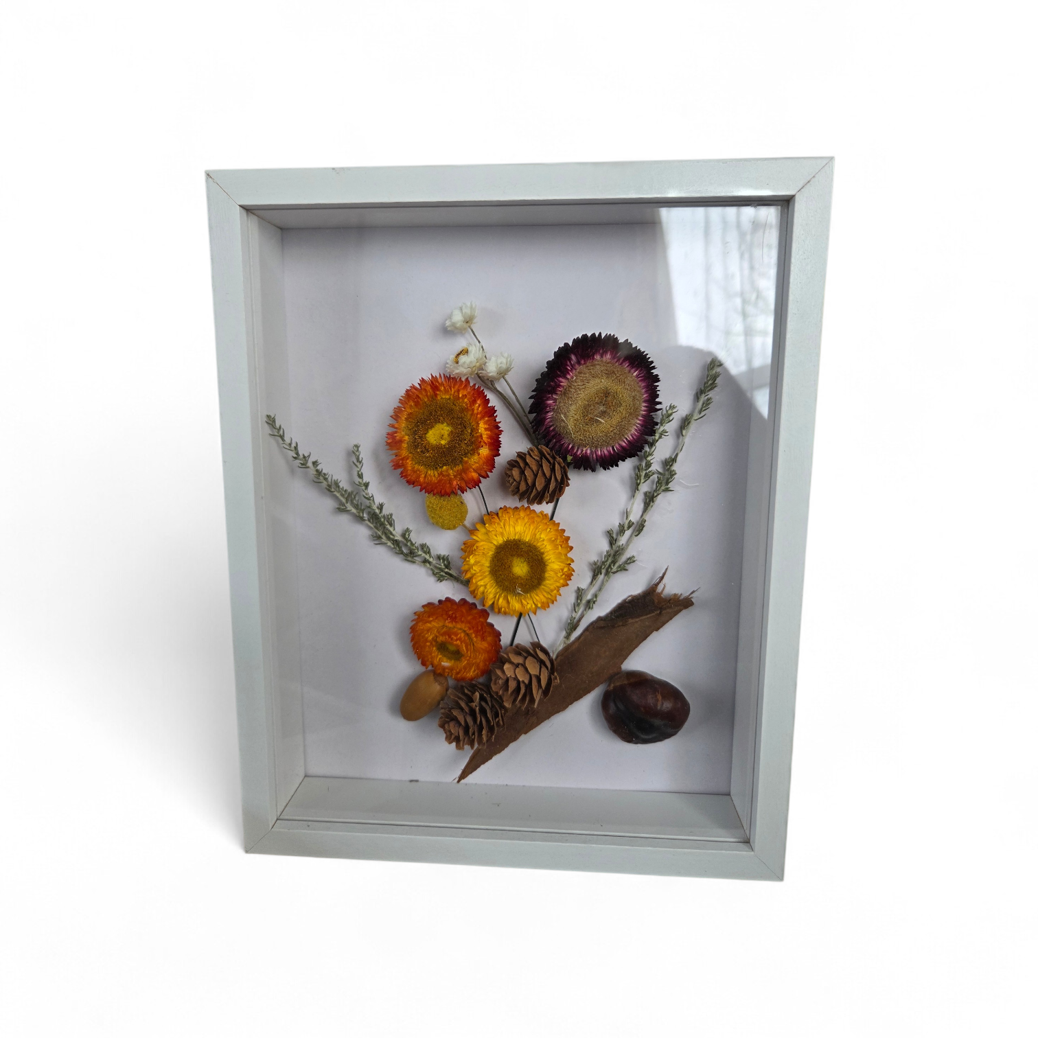 Autumn Meadow Botanical Frame – 27cm