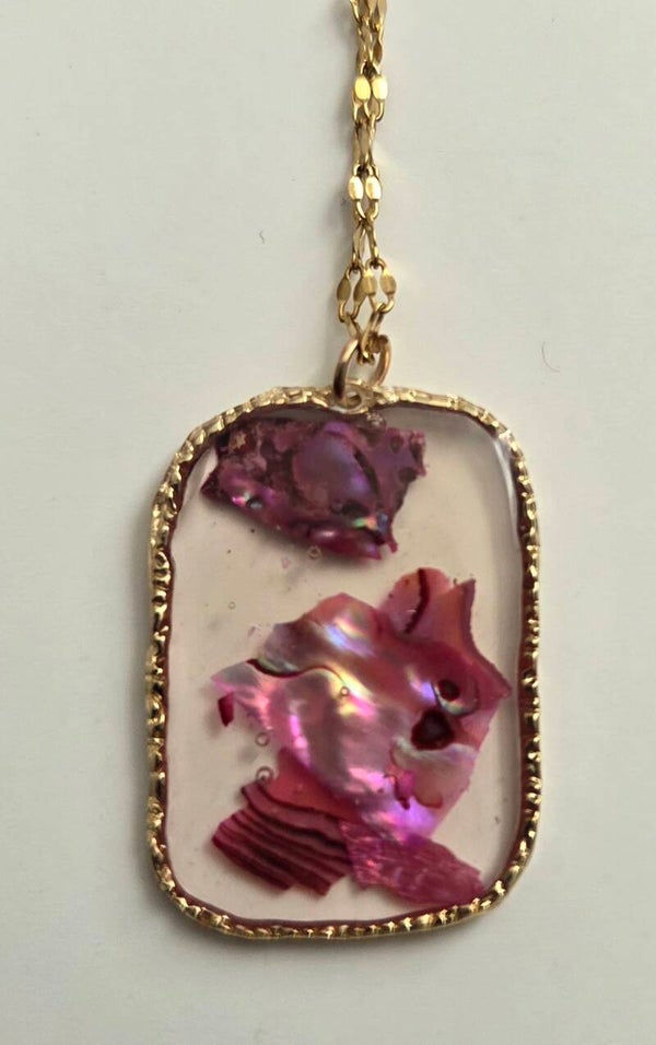 Ocean Glow Resin Range- Pendant Necklace