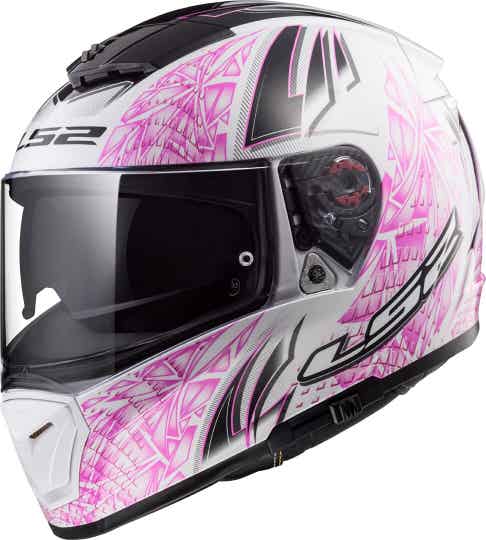 LS2 FF390 Breaker Rumble white pink