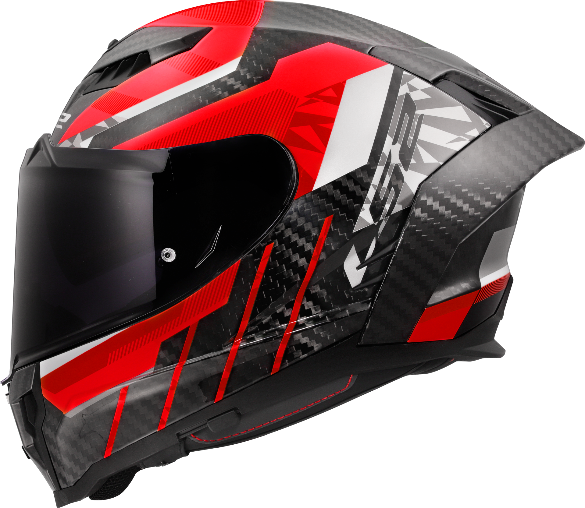 LS2 FF807 Dragon Trax Red