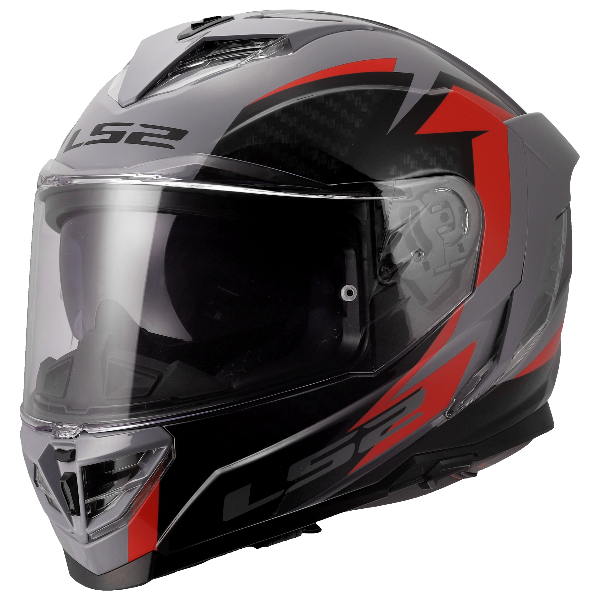 LS2 FF818 Storm III Dynamo Grey/red